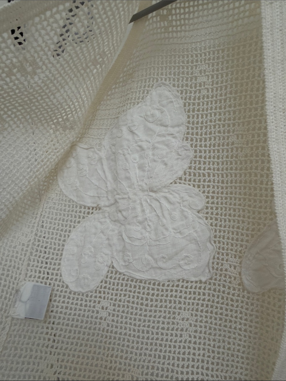 Vintage B Altman & Co Hand Crochet Two-Piece top - Picture 6 of 11